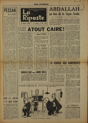La Riposte N°146 (29 mars 1950)